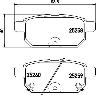 Brembo P 79 029 - Set placute frana,frana disc aaoparts.ro