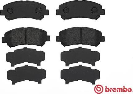 Brembo P 79 028 - Set placute frana,frana disc aaoparts.ro