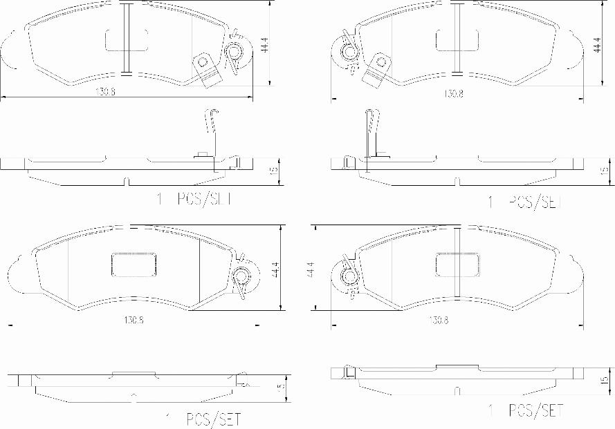 Brembo P78012N - Set placute frana,frana disc aaoparts.ro