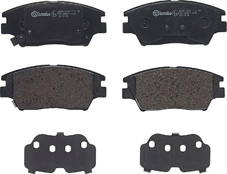 Brembo P 77 001 - Set placute frana,frana disc aaoparts.ro