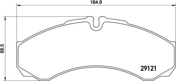 Brembo P A6 017 - Set placute frana,frana disc aaoparts.ro