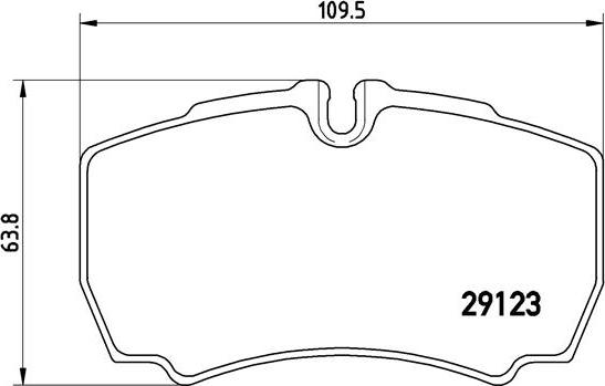 Brembo P A6 023 - Set placute frana,frana disc aaoparts.ro