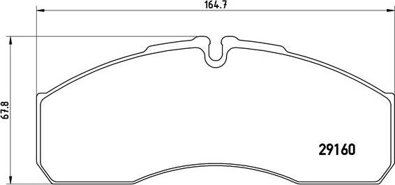 Brembo P A6 022 - Set placute frana,frana disc aaoparts.ro