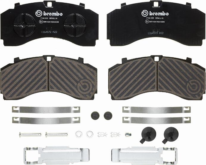Brembo P B4 005 - Set placute frana,frana disc aaoparts.ro