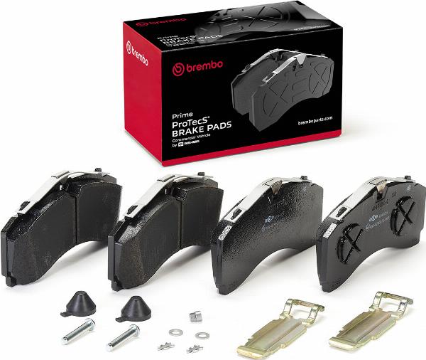 Brembo P B4 205S - Set placute frana,frana disc aaoparts.ro