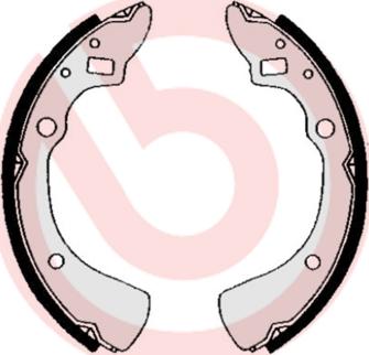 Brembo S 49 507 - Set saboti frana aaoparts.ro