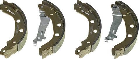 Brembo S 56 509 - Set saboti frana aaoparts.ro