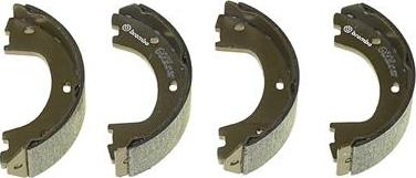 Brembo S 50 521 - Set saboti frana, frana de mana aaoparts.ro