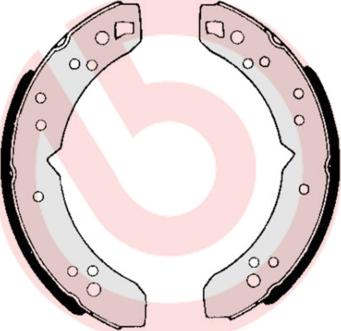 Brembo S 52 504 - Set saboti frana aaoparts.ro
