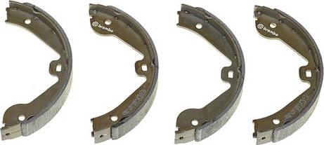 Brembo S 85 536 - Set saboti frana, frana de mana aaoparts.ro