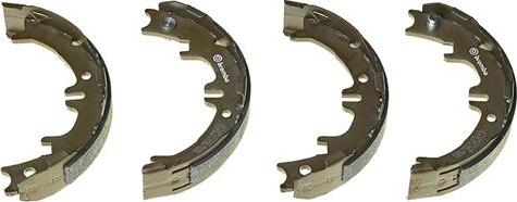 Brembo S 83 542 - Set saboti frana, frana de mana aaoparts.ro