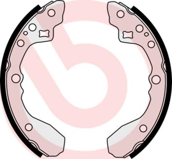 Brembo S 30 518 - Set saboti frana aaoparts.ro