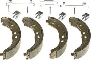 Brembo S 23 579 - Set saboti frana, frana de mana aaoparts.ro