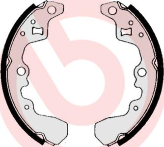 Brembo S 79 506 - Set saboti frana aaoparts.ro