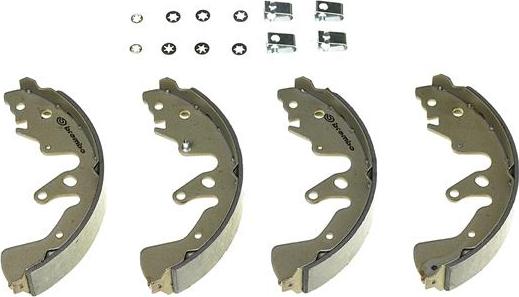 Brembo S 79 524 - Set saboti frana aaoparts.ro