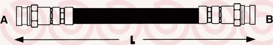 Brembo T 23 080 - Furtun frana aaoparts.ro