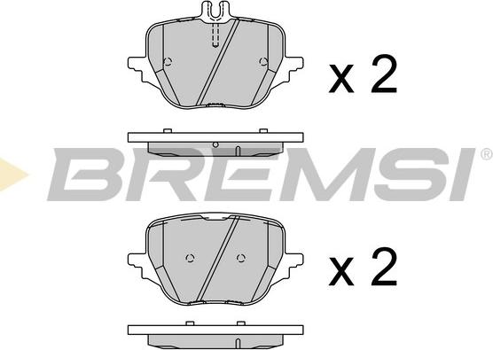 Bremsi BP3945 - Set placute frana,frana disc aaoparts.ro