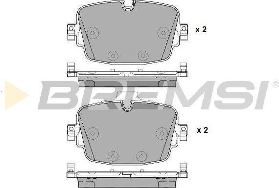 Bremsi BP3958 - Set placute frana,frana disc aaoparts.ro
