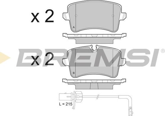 Bremsi BP3493 - Set placute frana,frana disc aaoparts.ro