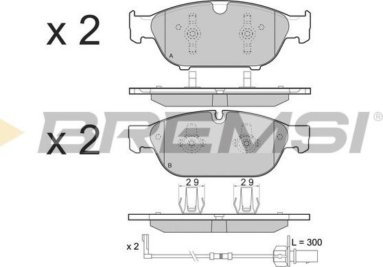 Bremsi BP3476 - Set placute frana,frana disc aaoparts.ro