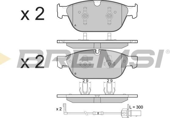 Bremsi BP3477 - Set placute frana,frana disc aaoparts.ro