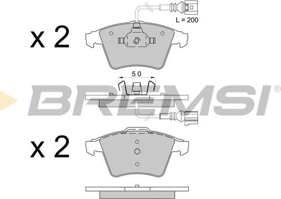 Bremsi BP3508 - Set placute frana,frana disc aaoparts.ro
