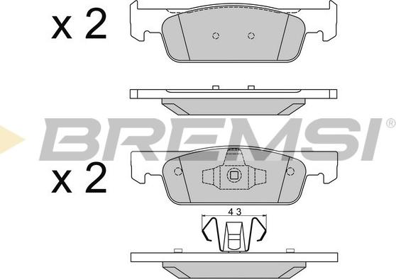 Bremsi BP3512 - Set placute frana,frana disc aaoparts.ro