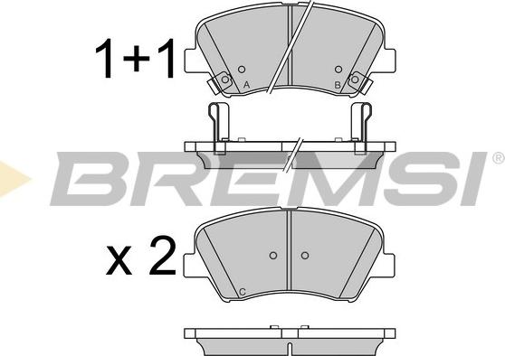 Bremsi BP3529 - Set placute frana,frana disc aaoparts.ro