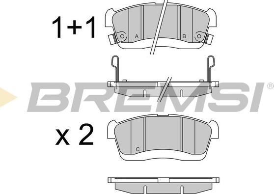 Bremsi BP3575 - Set placute frana,frana disc aaoparts.ro