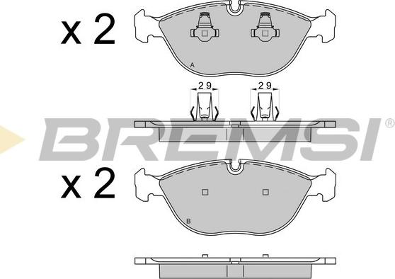 Bremsi BP3571 - Set placute frana,frana disc aaoparts.ro