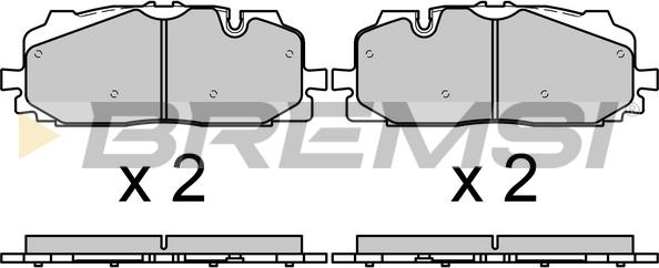 Bremsi BP3687 - Set placute frana,frana disc aaoparts.ro