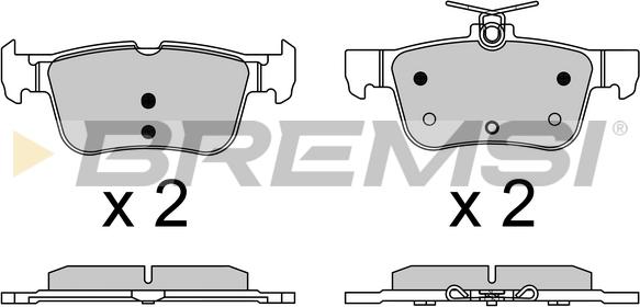 Bremsi BP3637 - Set placute frana,frana disc aaoparts.ro
