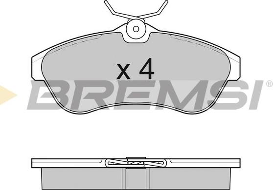 Bremsi BP3009 - Set placute frana,frana disc aaoparts.ro