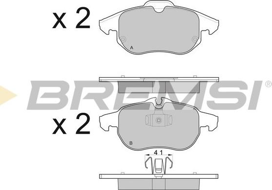Bremsi BP3014 - Set placute frana,frana disc aaoparts.ro
