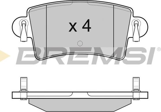Bremsi BP3074 - Set placute frana,frana disc aaoparts.ro