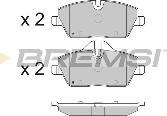 Bremsi BP3195 - Set placute frana,frana disc aaoparts.ro