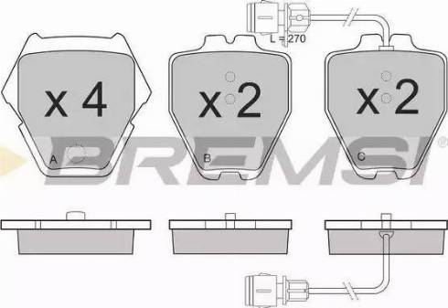 Bremsi BP3149 - Set placute frana,frana disc aaoparts.ro