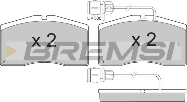Bremsi BP3152 - Set placute frana,frana disc aaoparts.ro