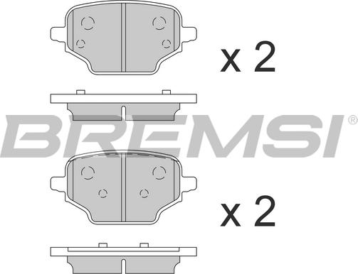 Bremsi BP3863 - Set placute frana,frana disc aaoparts.ro
