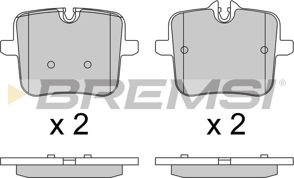 Bremsi BP3805 - Set placute frana,frana disc aaoparts.ro