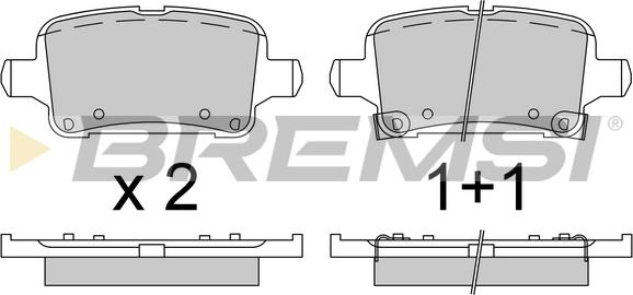 Bremsi BP3803 - Set placute frana,frana disc aaoparts.ro