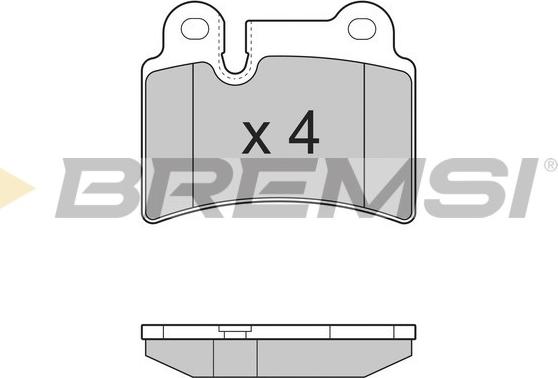 Bremsi BP3302 - Set placute frana,frana disc aaoparts.ro