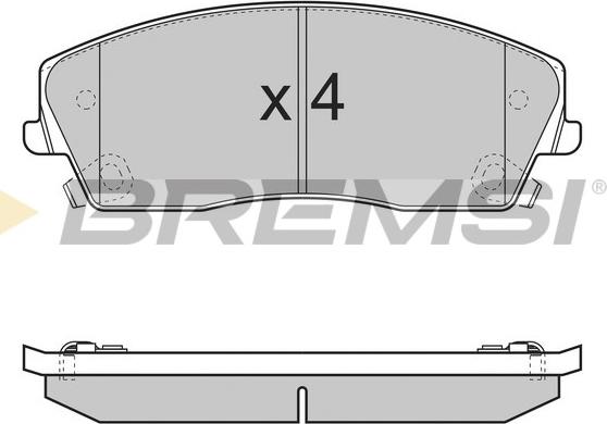 Bremsi BP3389 - Set placute frana,frana disc aaoparts.ro
