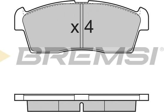 Bremsi BP3380 - Set placute frana,frana disc aaoparts.ro