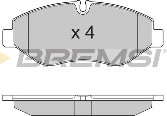 Bremsi BP3324 - Set placute frana,frana disc aaoparts.ro