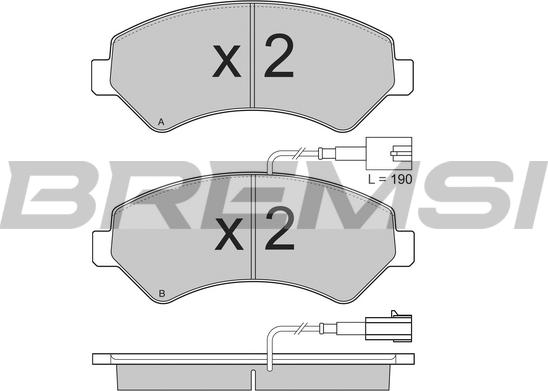 Bremsi BP3323 - Set placute frana,frana disc aaoparts.ro