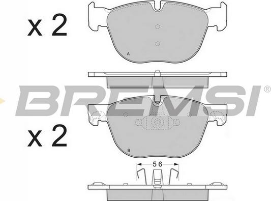 Bremsi BP3371CE - Set placute frana,frana disc aaoparts.ro