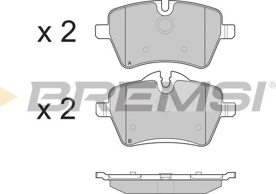 Bremsi BP3247 - Set placute frana,frana disc aaoparts.ro