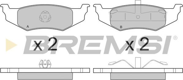 Bremsi BP3216 - Set placute frana,frana disc aaoparts.ro