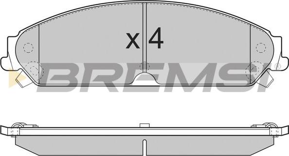 Bremsi BP3277 - Set placute frana,frana disc aaoparts.ro